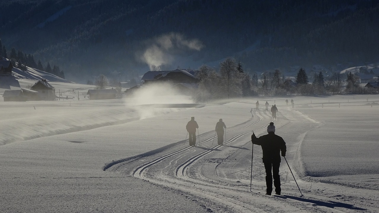 Bregenzerwald Urlaubsziel Winter Langlaufen Loipe